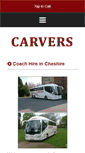 Mobile Screenshot of carverscoaches.co.uk